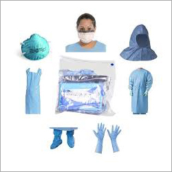 Disposable PPE Kit - Standard Size, Unisex | Comprehensive Protection for Healthcare Centers, Laboratories, and Cleanrooms