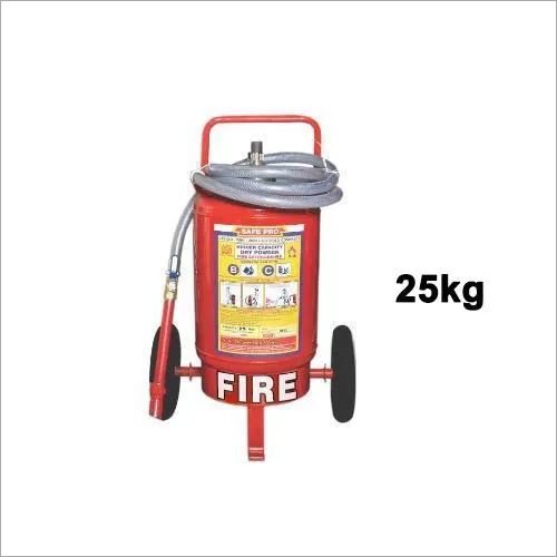 25kg Higher Capacity Fire Extinguisher With Trolley