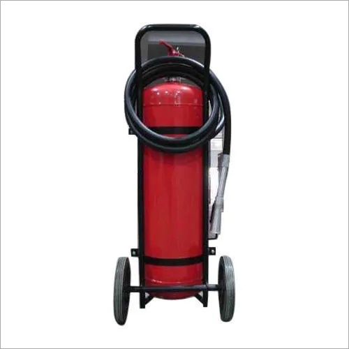 75kg Fire Extinguisher With Trolley