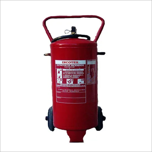 50 Kg Mechanical Foam Fire Extinguisher With Trolley