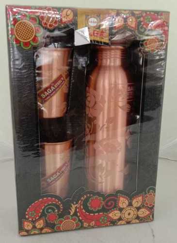 Bottle & Glass 3 Pcs Set