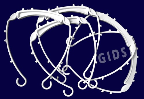 Face shield frames white