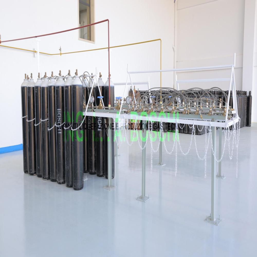 Oxygen Nitrogen Cylinder Filling Plant