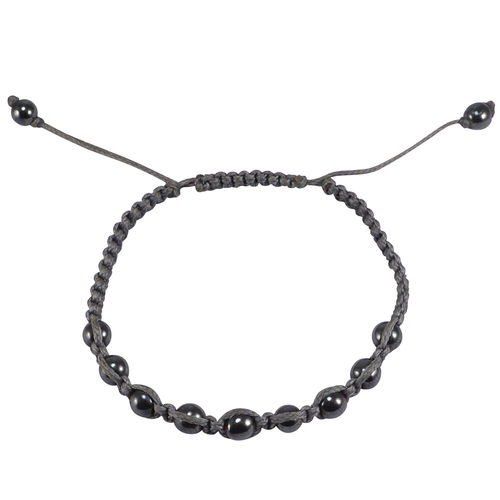 Hematite Gemstone Stretchable Bracelet PG-133383