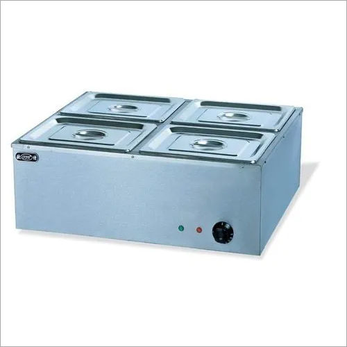 Bain Marie 4 Pans of 1/2 x 150mm 9.2 ltr. each Commercial