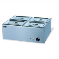Bain Marie [4 Pans of 1/2 x 150mm, 9.2 ltr. each] Commercial