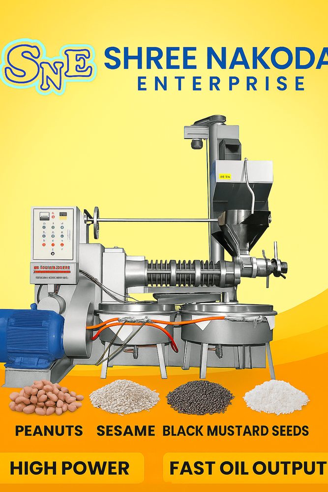 Mustard Screw Press Machine - Automatic Grade: Automatic