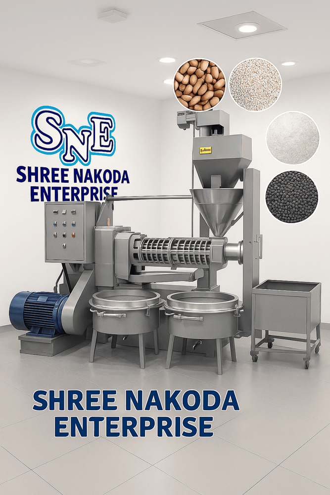 Sesame SCREW PRESS MACHINE