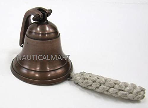 11 Brass Ship Bell Polished Nautical - Jumbo Bells