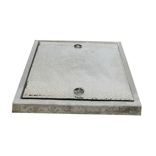 Plain Manhole Cover with Frame