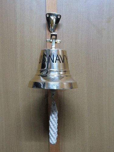 Brass Ship Bell & Anchor