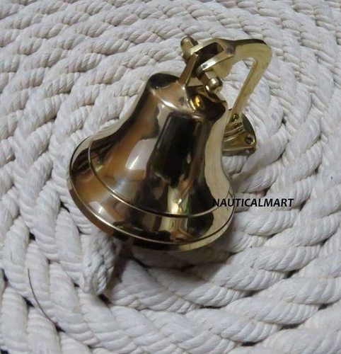 Nautical 4" Polished Brass Call Bell~Nautical Decor