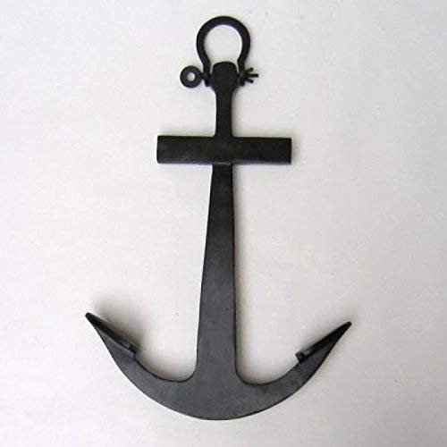 Chrome Nauticalmart Aluminum Anchor W/Cross Bar