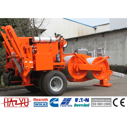 TY220 Stringing Equipment Max Intermittent Pull 220kN Puller Machine For Overhead Stringing
