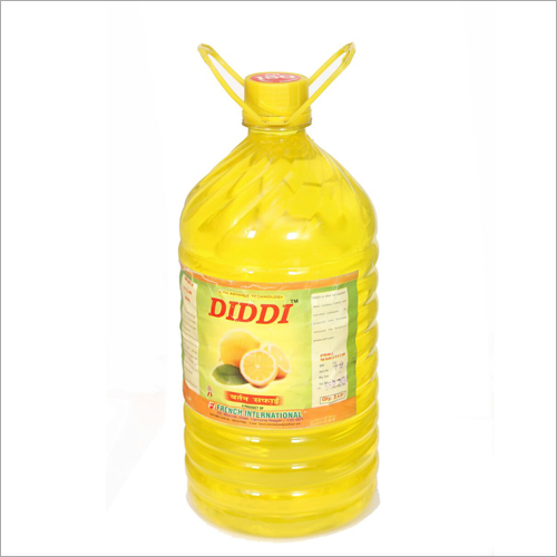 5 Ltr Liquid Dishwasher - 5 L Liquid Lemon Extract Infused | Soft on Skin Tough on Grease Ideal for Household & Office Cleaning