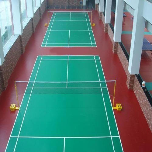 Synthetic Badminton Court Flooring Services