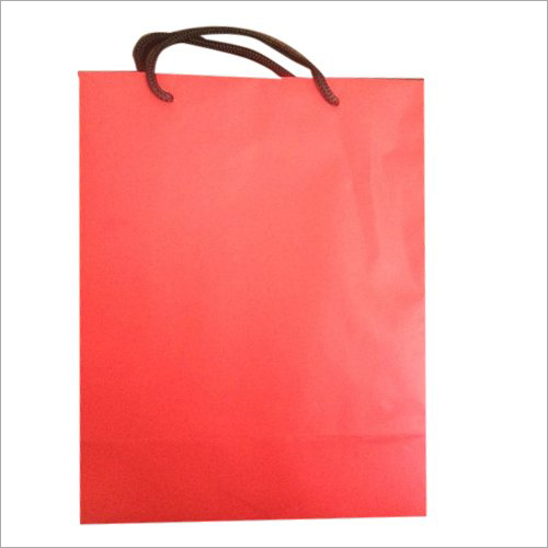 Plain Paper Bag - Kraft Paper Material, Various Sizes Available, Orange Color | Customizable Designs & Plain Style