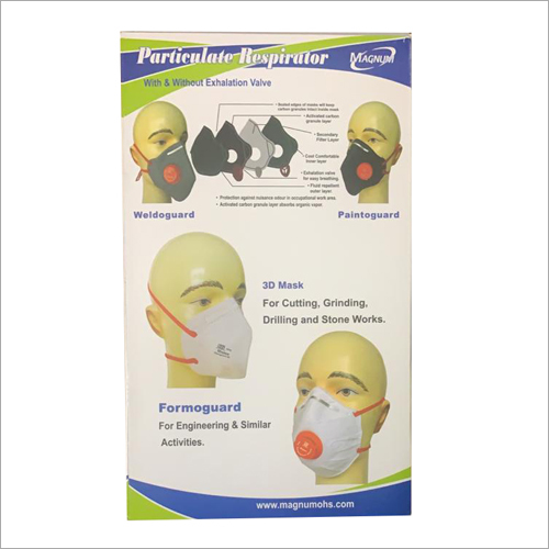 Respirator Mask - Standard Fit, Unisex Design | Protection from Germs, Tested Quality for Hospitals and Labs