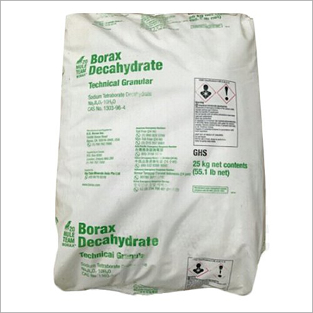 Borax Decahydrate Powder By SGS CHEMICALS