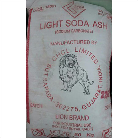 Soda Ash Light Ghcl By SGS CHEMICALS