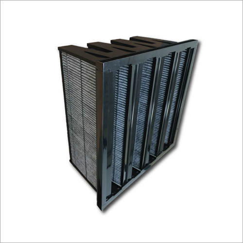 V-Bank Filter In Plastic Frame
