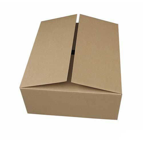Brown Textile Corrugated Box
