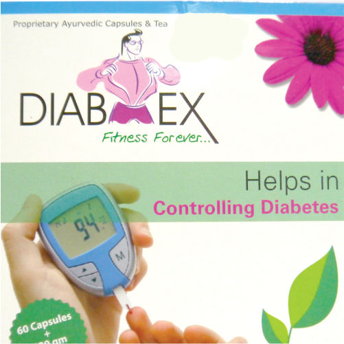 DIABEX Anti Diabetic Herbal Capsules And Herbal Tea