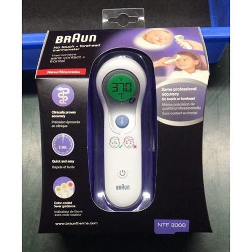 Braun Infrared Thermometer BRAUN No Touch + Forehead NTF3000 Wholesales