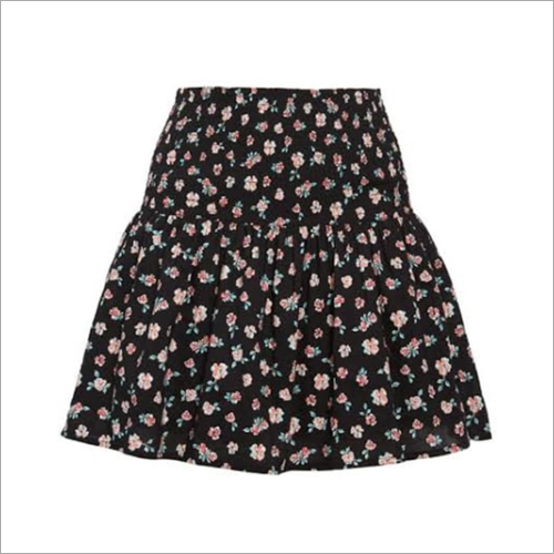 Ladies Designer Skirt - Casual Multicolor Printed | Sizes S, M, L for Effortless Elegance and Everyday Style