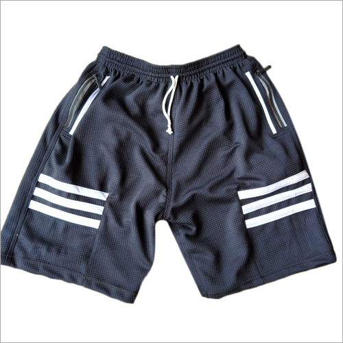 Mens Polyester Short - Size S, M, L, XL | Striped Pattern, Bright Colors, Washable, Skin Friendly Fabric, Durable and Tear Resistant