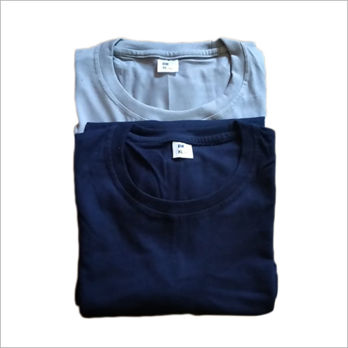 Mens Fancy T-Shirt - Cotton Blend, Sizes S to XL | O-Neck, Short Sleeves, Plain Pattern for Effortless Everyday Style