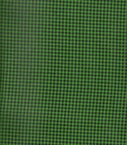 Yarn Dyed Poly Check (Green/Black)