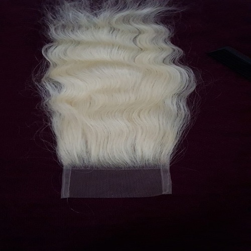 WHOLESALE PRICE INDIAN REMY BLOND LACE CLOSURE HUMAN HAIR EXTENSIONS