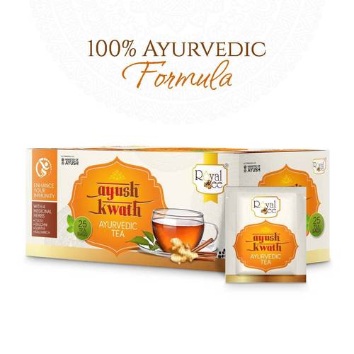 Ayush Kwath Tea Shelf Life: 24 Months