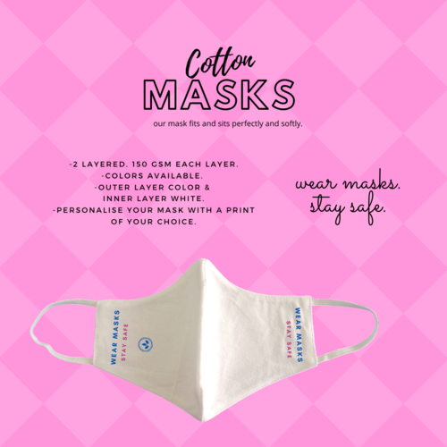 Printed Cotton Masks