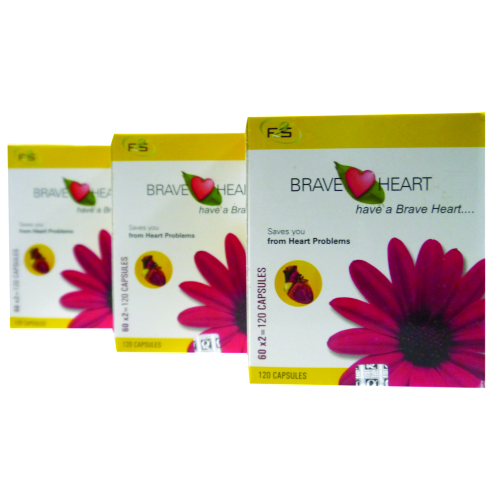 BRAVE HEART Cardiac Care Herbal Medicine