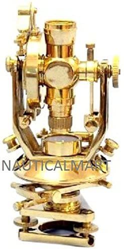 10" Nautical Solid Brass Theodolite by Nauticalmart