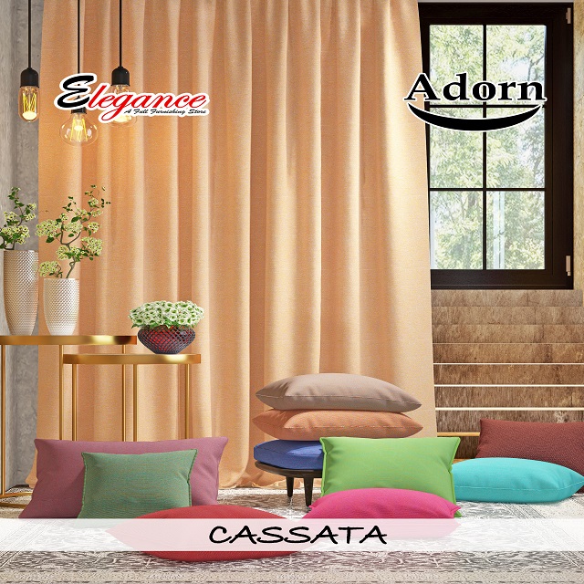 Curtain Fabric - 100% Polyester, 48" Wide, Multi Color Jacquard Design | Woven Texture Ideal for Restaurants, Houses, Offices, Bars, Cafes, Hotels