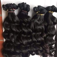 BLACK HUMAN REMY HAIR STRAIGHT HAIR EXTENSIONS
