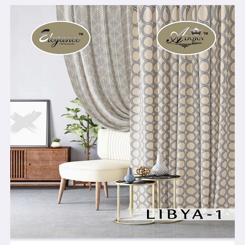 Curtain Fabric - Polyester, 48" Width, 280 Gram Weight | Solid Red, Modern Style, Machine Washable