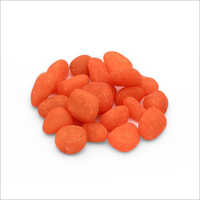 Carrot Orange Candy Pebbles Stone