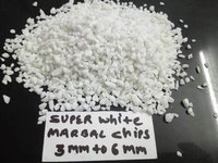 White Marble Chips Marble Stone Chip White Gravel Hot Sale