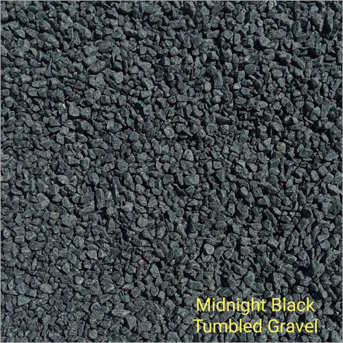 Midnight Black Tumbled Gravel
