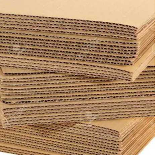 Corrugated Packaging Sheet - Paper Material, Customized Size, Brown Color , 2-Ply Construction for Tough and Eco-Friendly Packaging Solutions