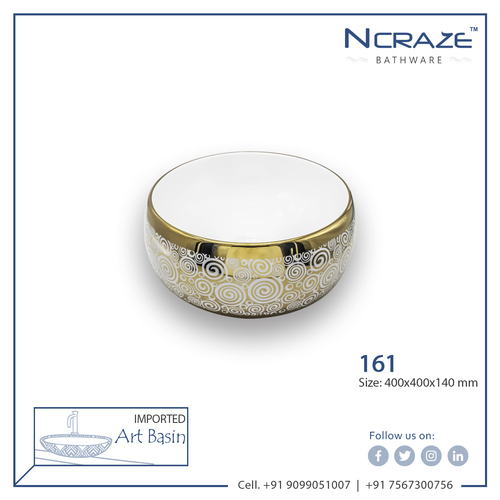 Golden Hand Craft Wash Basin Golden Hand Craft Wash Basin