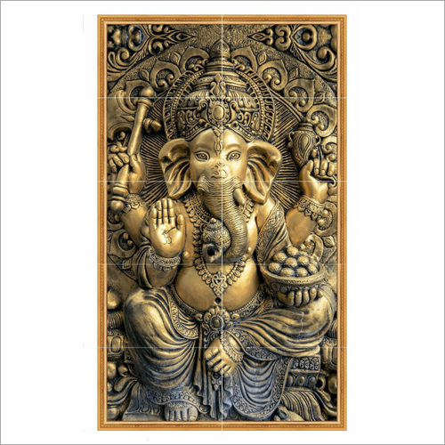 10Pcs Ganesha Poster Tiles