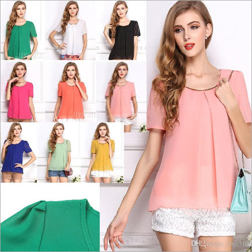 Different Color Available Ladies Casual Top