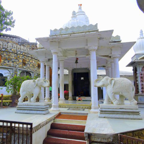 White Stone Temple By NEW VISHWAKARMA STONES