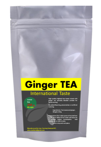 Ginger Tea (Loose Tea + Ginger) 250g