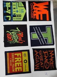 Square Woven Label Patch